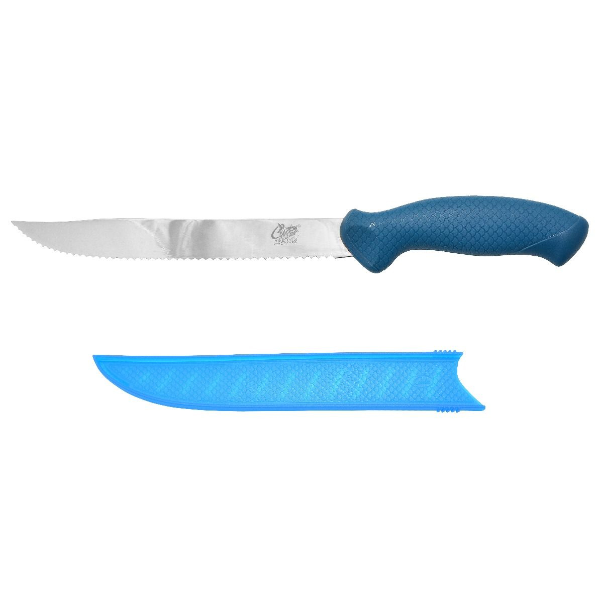 Cuda 9" AquaTuff Serrated Utility Knife Powa Beam