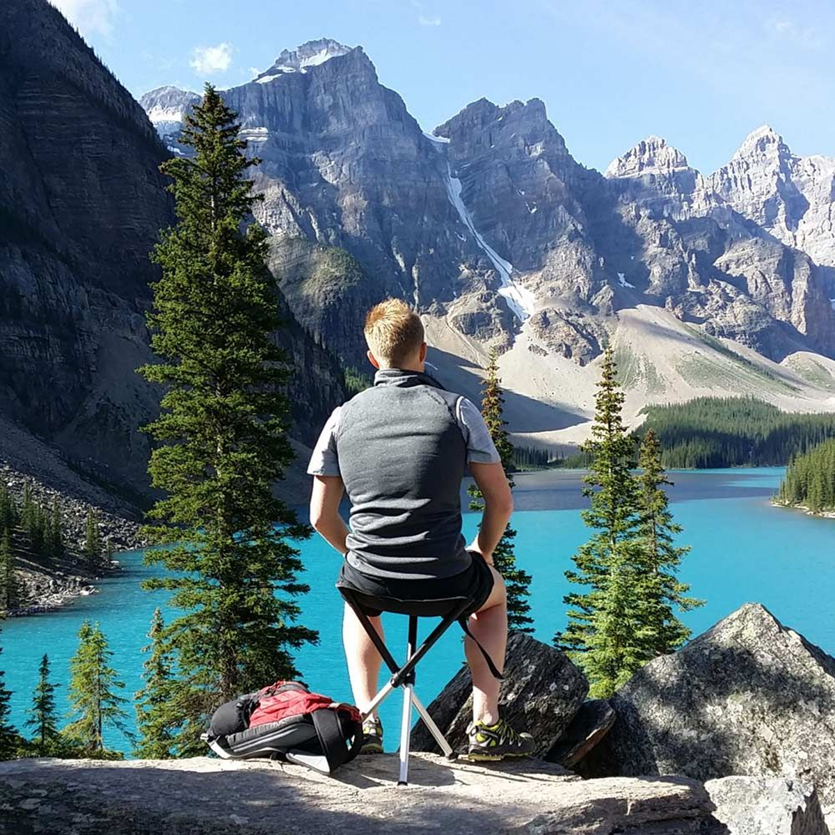 Walkstool Comfort 55 XL Compact Portable Folding Stool