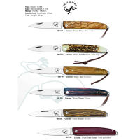 Salamandra Bocote Wood Folding Knife 175mm